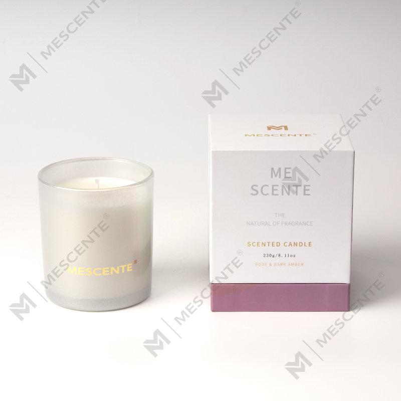 M&Scent Private Label Balang Lilin Hitam Krismas Aromaterapi Bau Lilin Wangi