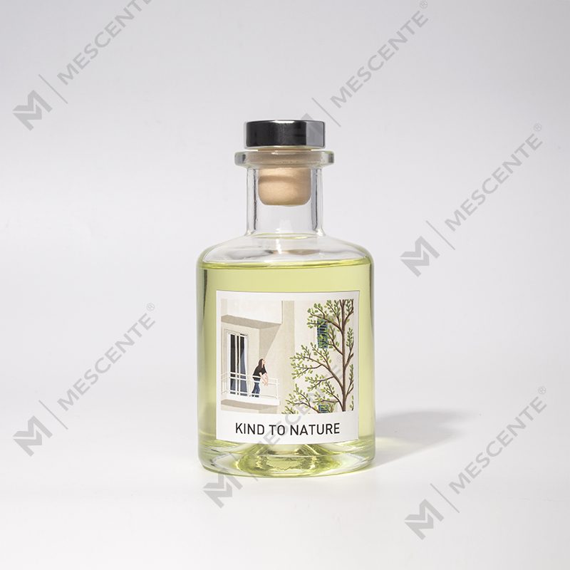 M&Scent Hiasan Mewah Botol Besar Minyak Pati Peresap Reed dengan Set Hadiah Bunga Kering