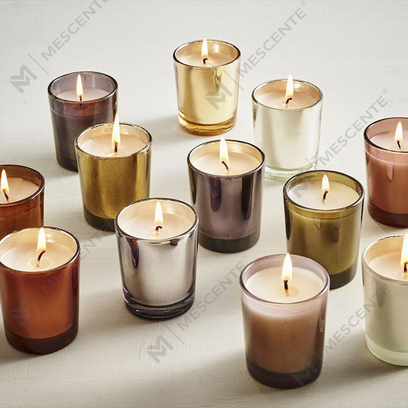 M&Scent Luxury Custom Jar Home Fragrance Lilin Lilin Soya Wangi Krismas dengan Tudung
