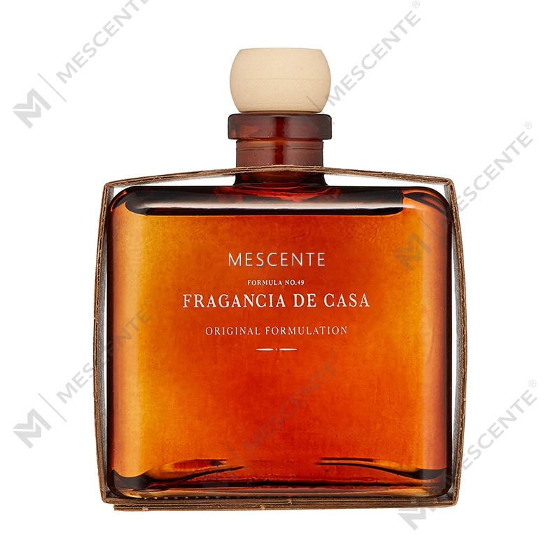 M&Scent Luxury Custom Besar Rose Gold Botol Kaca Bunga Label Persendirian Peresap Reed Cecair Dengan Kotak Hadiah
