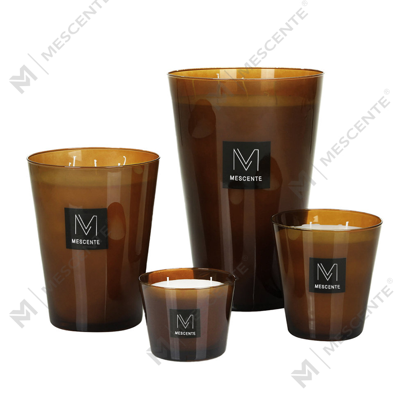 M&Scent Luxury Private Label Aromaterapi Lilin Lilin Soya Sumbu Kayu, Kit Membuat Lilin Diy