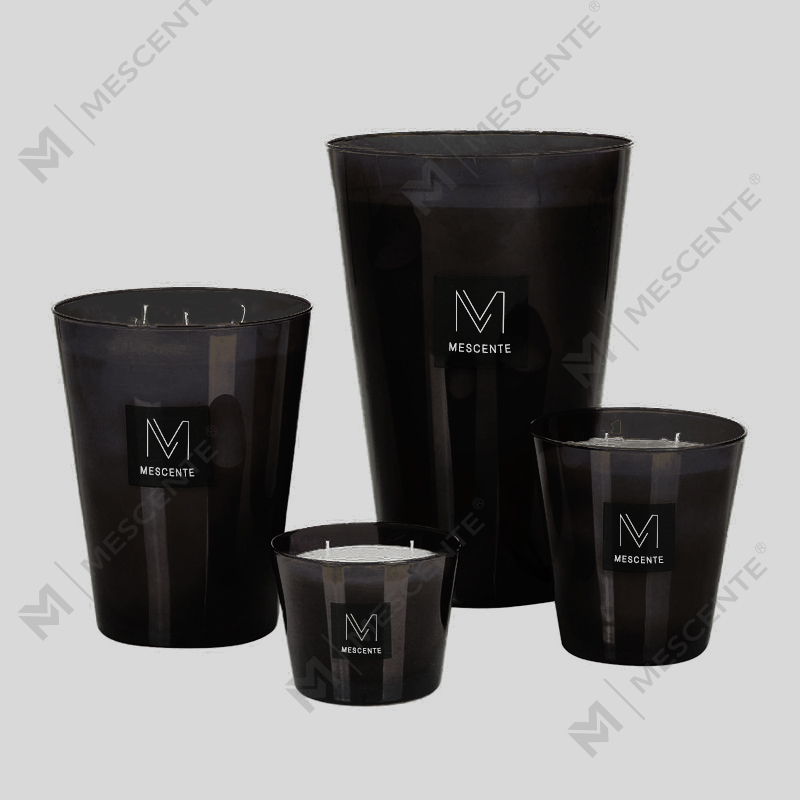 M&Scent Luxury Private Label Aromaterapi Lilin Lilin Soya Sumbu Kayu, Kit Membuat Lilin Diy