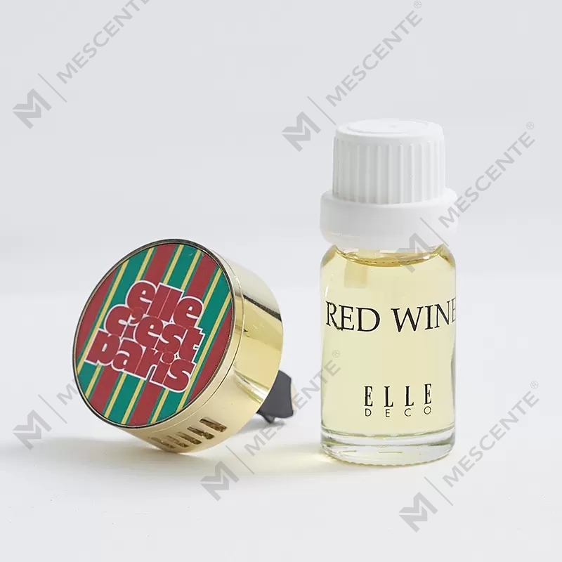 Penyebar penyegar kereta minyak wangi cecair mewah M&Scent dengan loket klip gantung
