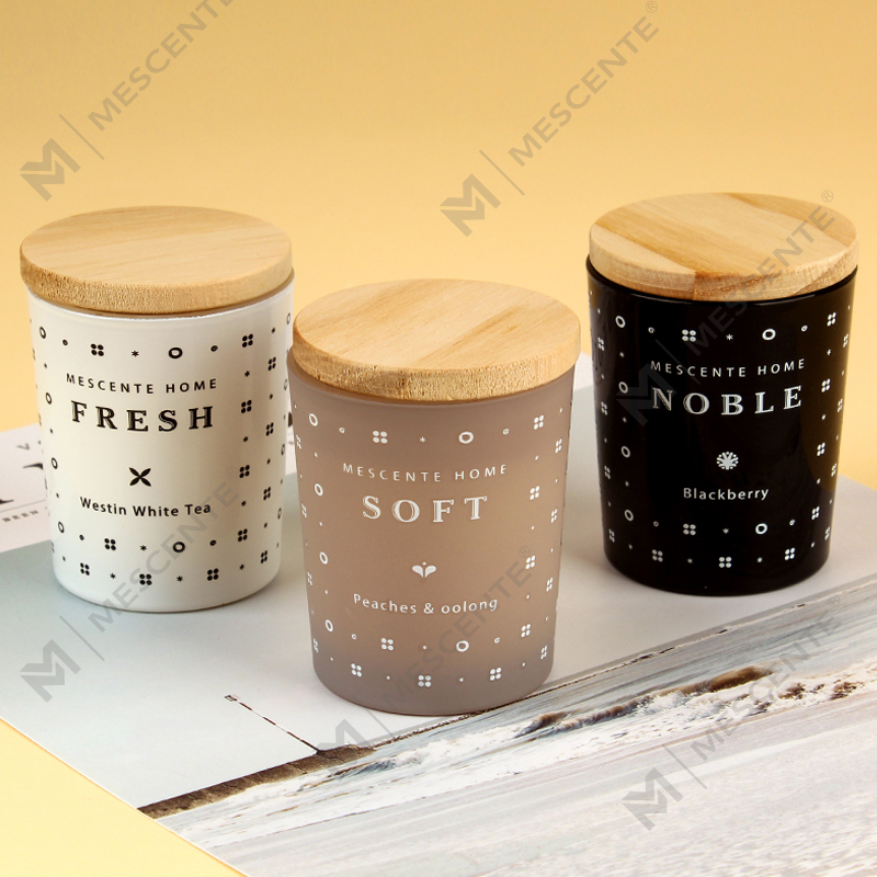 M23352 Set lilin Aromaterapi Lilin Soya Isi Rumah 3 Pek