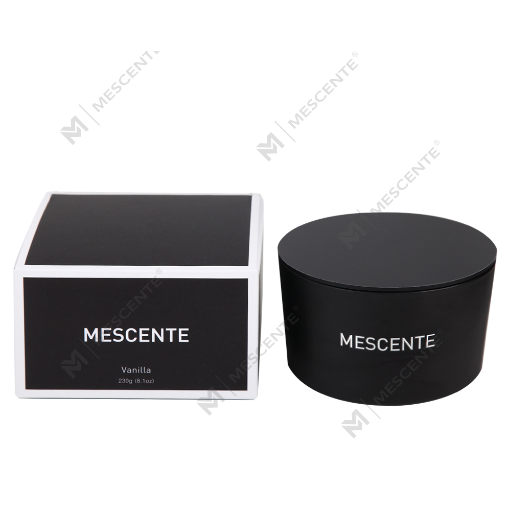 Balang Kaca Label Persendirian Borong Mescente 3 Sumbu Lilin Wangi Lilin Soya 100%