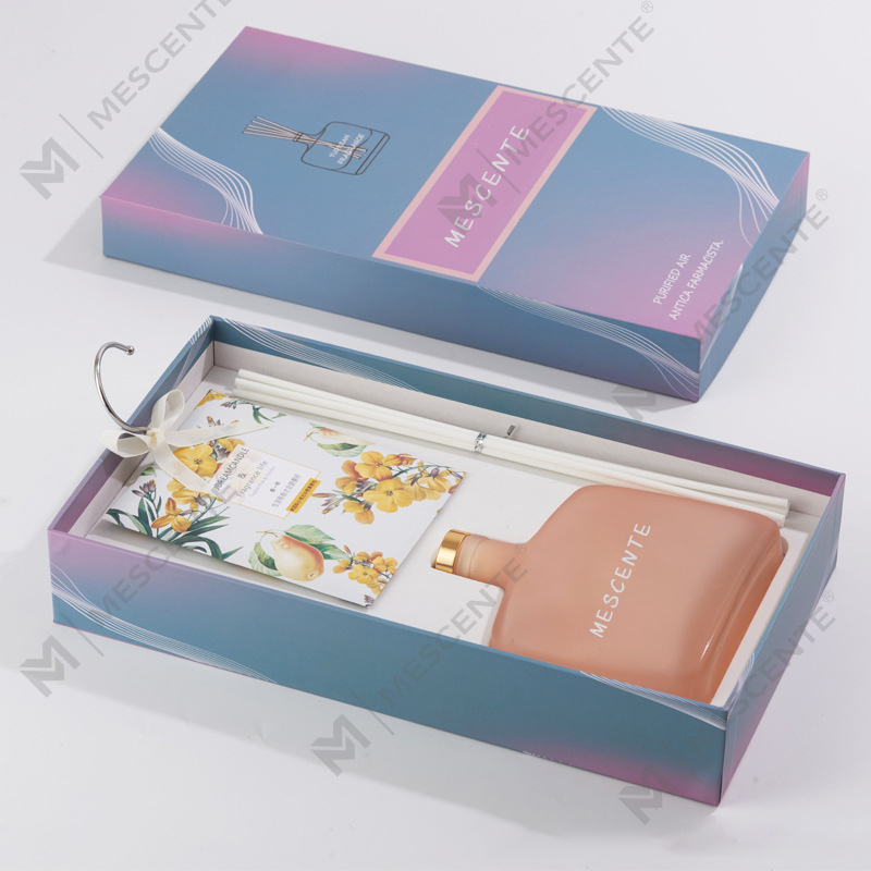 Set Hadiah Lilin dan Reed Diffuser, Lilin Wangi Aroma Reed Diffuser