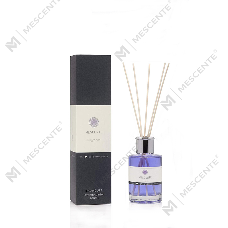M&Scent Luxury Custom Bunga Botol Besar Label Persendirian Penyebar Reed Cecair Dengan Kotak Hadiah