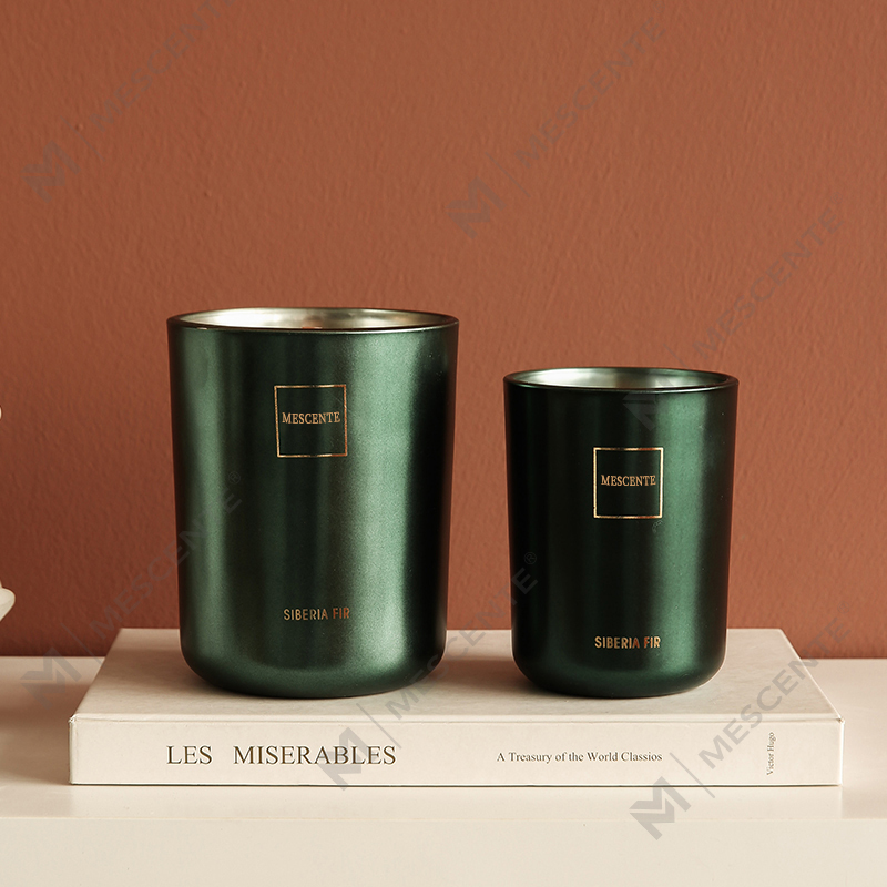 M&Scent Borong Tersuai Mewah Label Peribadi Tiang Lilin Soya Wangi Kayu Sumbu Lilin Aroma