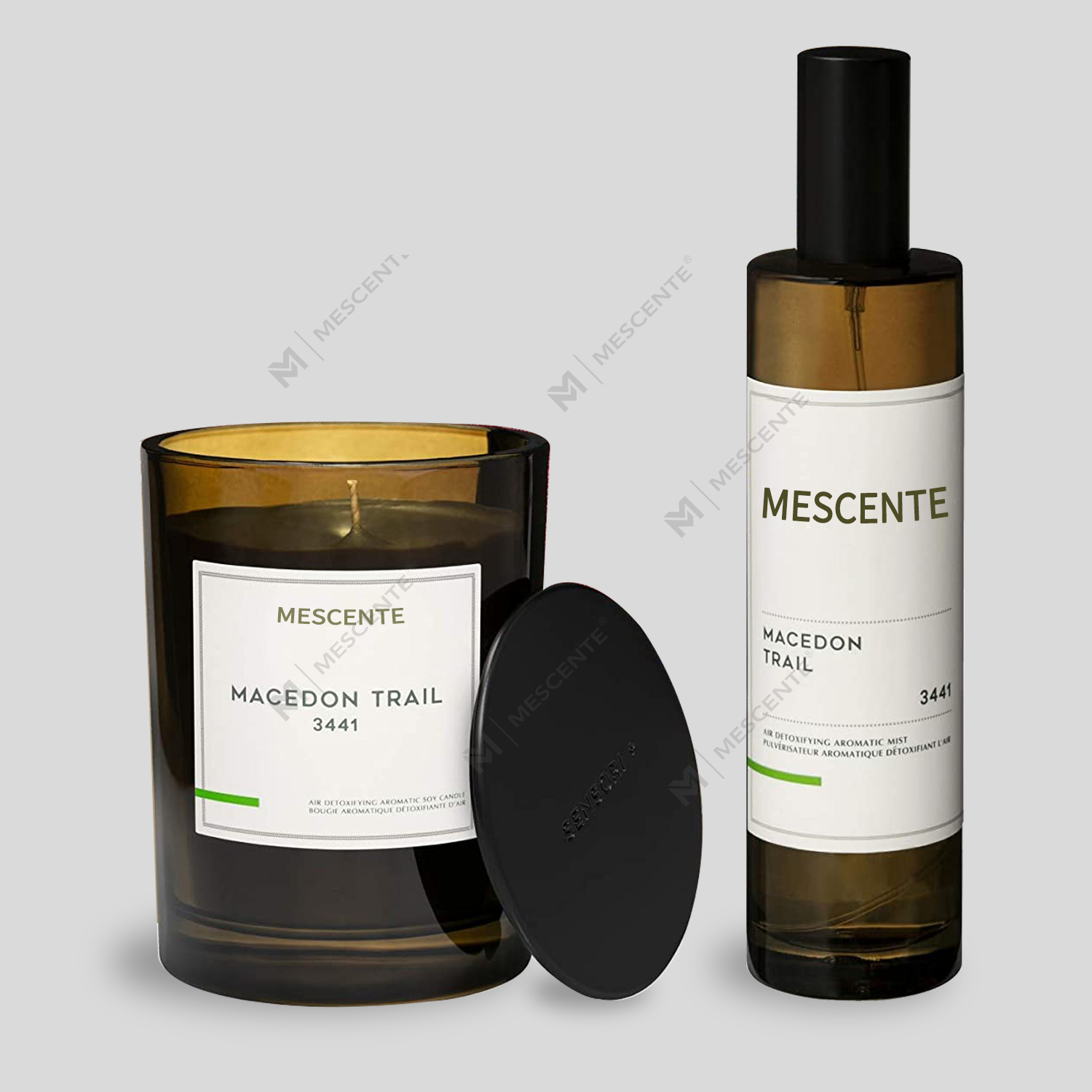 M&Scent Borong Mewah Persendirian Label Semburan Bilik Semburan Set Lilin