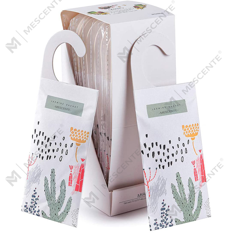 Rekaan Baharu M&Scent Sesuaikan Beg Sachet Wangi Gantung, Sachet Wangi Almari Pakaian