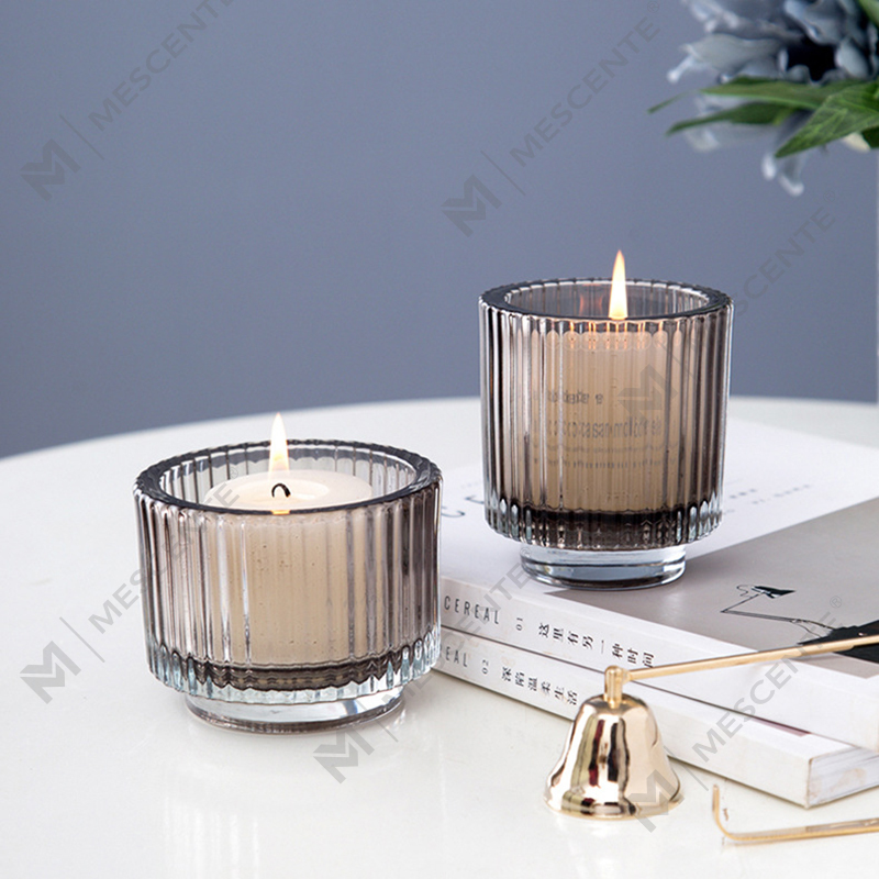 Pemegang Lilin Kristal Kaca Hiasan Mewah M&Scent, Pemegang Lilin Secara Pukal