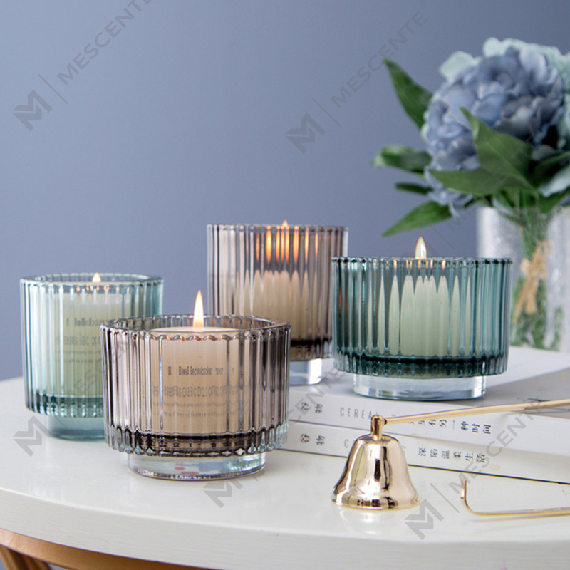 Pemegang Lilin Kristal Kaca Hiasan Mewah M&Scent, Pemegang Lilin Secara Pukal