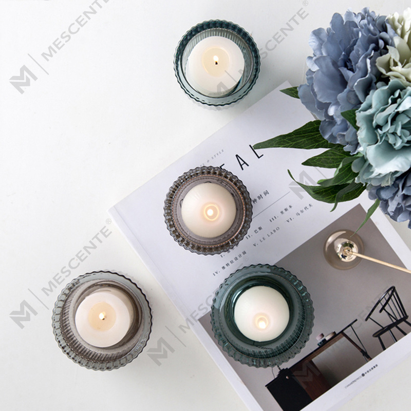 Pemegang Lilin Kristal Kaca Hiasan Mewah M&Scent, Pemegang Lilin Secara Pukal