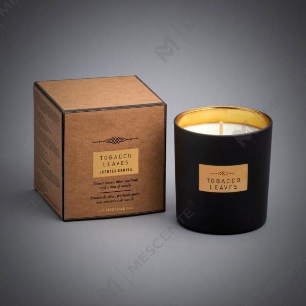540g kaca cermin berkapasiti besar lilin soya wangi