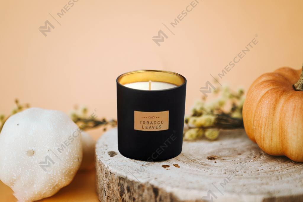 540g kaca cermin berkapasiti besar lilin soya wangi