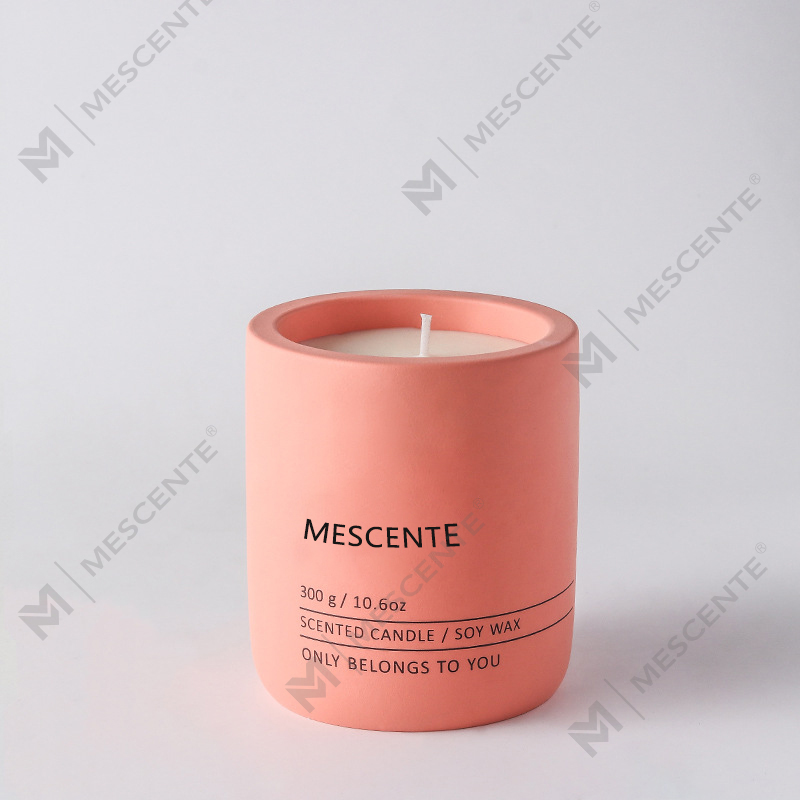 M&Scent Urut Mewah Hiasan Tersuai Label Persendirian Crystal Ceramic Woodwick Lilin Lilin Soya Wangi