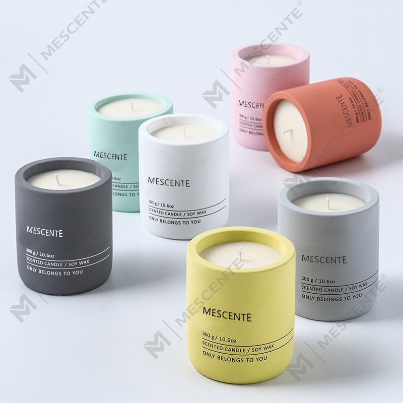 M&Scent Urut Mewah Hiasan Tersuai Label Persendirian Crystal Ceramic Woodwick Lilin Lilin Soya Wangi