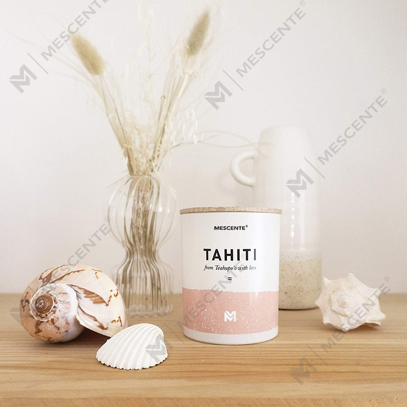 M&Scent Borong Murah Mewah Persendirian Label Hiasan Bunga Lilin Soya Lilin Tiang Hadiah Set