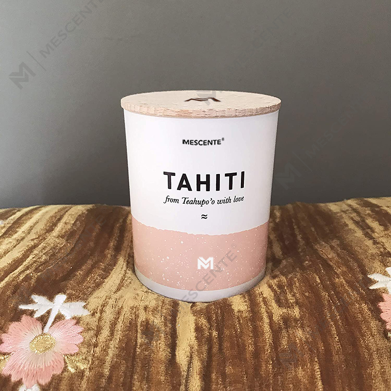 M&Scent Borong Murah Mewah Persendirian Label Hiasan Bunga Lilin Soya Lilin Tiang Hadiah Set