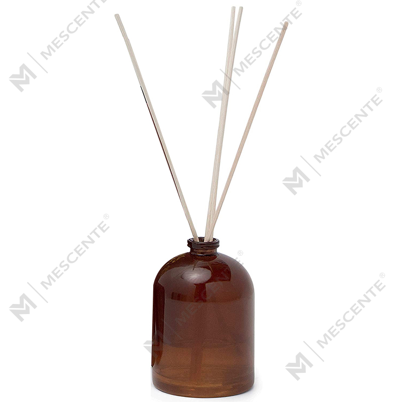 M&Scent Luxury Custom Besar Rose Gold Botol Kaca Bunga Label Peribadi Penyebar Reed Cecair Dengan Kotak Hadiah