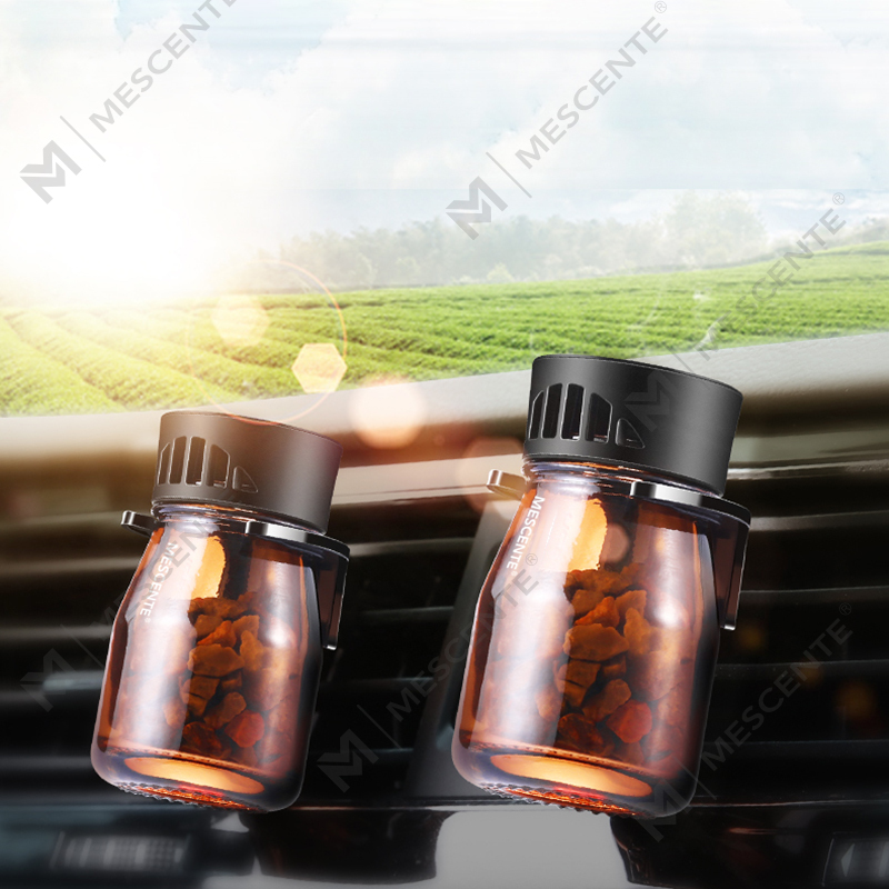 M&Scent Organic Custom Logo Mini Fragrance Botol Penyegar Udara Kereta, Pam Udara Untuk Kereta