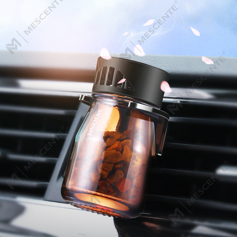 M&Scent Organic Custom Logo Mini Fragrance Botol Penyegar Udara Kereta, Pam Udara Untuk Kereta