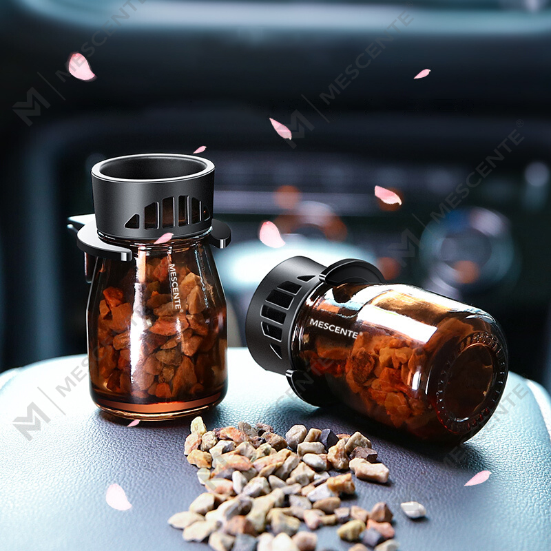 M&Scent Organic Custom Logo Mini Fragrance Botol Penyegar Udara Kereta, Pam Udara Untuk Kereta