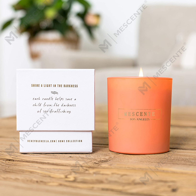 M&Scent Wholesales Bekas Label Persendirian Aromaterapi Wangian Wangian Lilin Soya Aroma