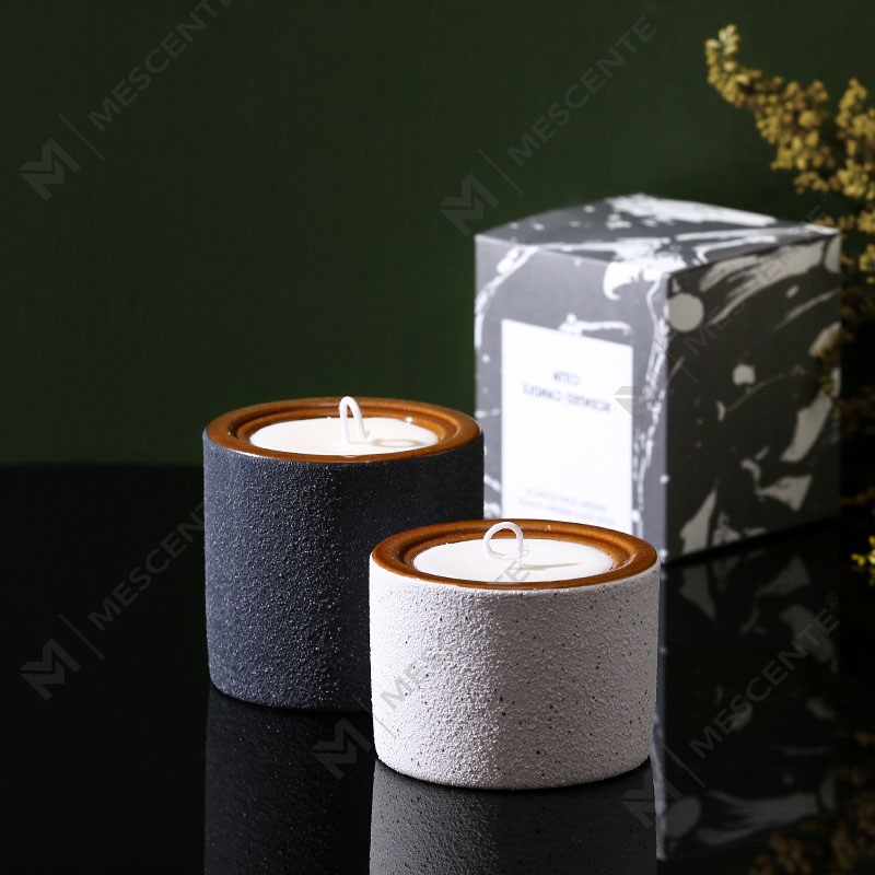 M&Scent Label Persendirian Hiasan Mewah Tersuai Woodwick Scented Soya Wax Lilin