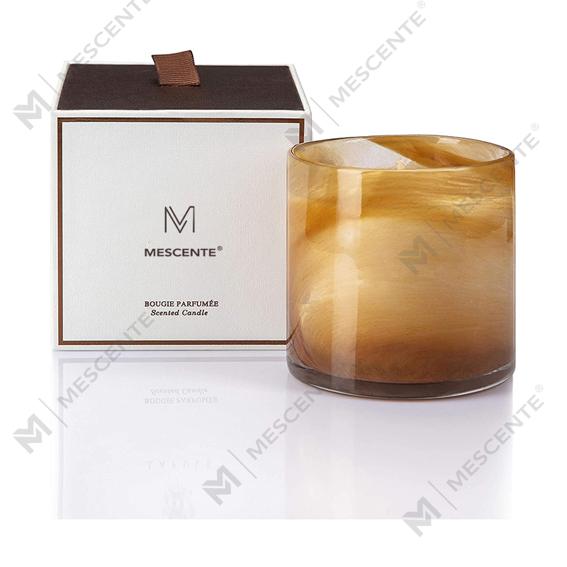 M&Scent Borong Disesuaikan Besar Mewah Kopi Lavender Set Hadiah Lilin Wangi Kuat Secara Pukal