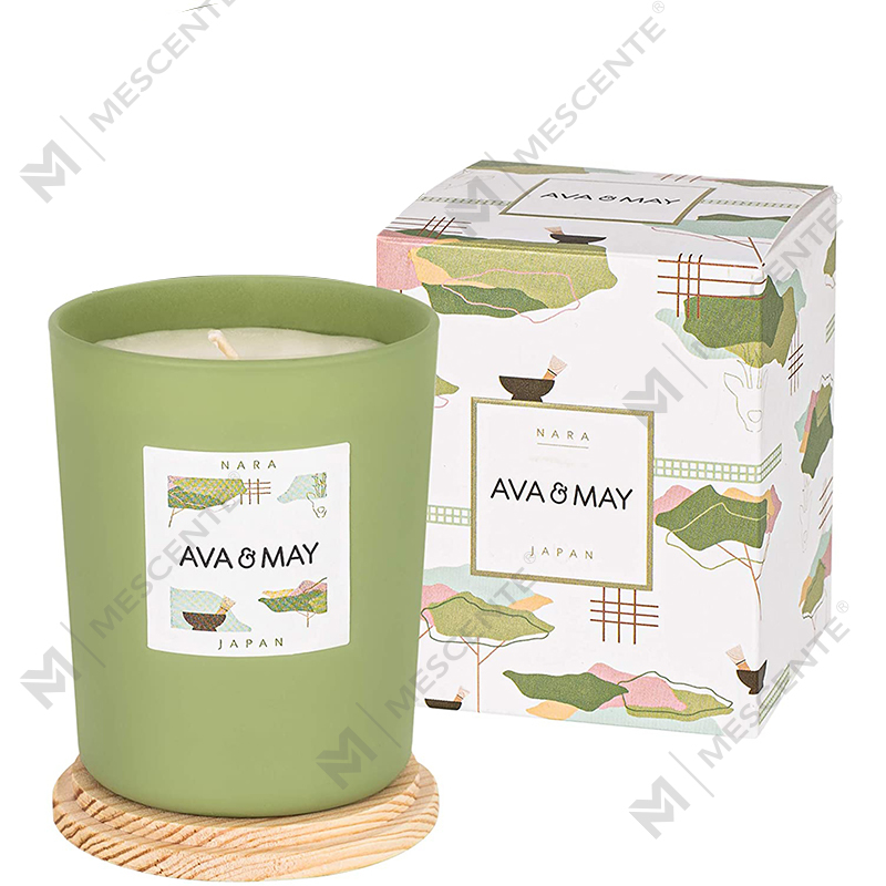 Label peribadi tersuai M&Scent dibuat lilin soya lilin wangi berwarna