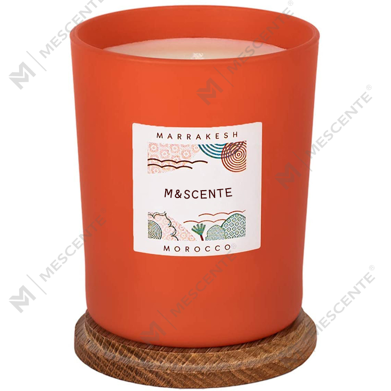 Label peribadi tersuai M&Scent dibuat lilin soya lilin wangi berwarna
