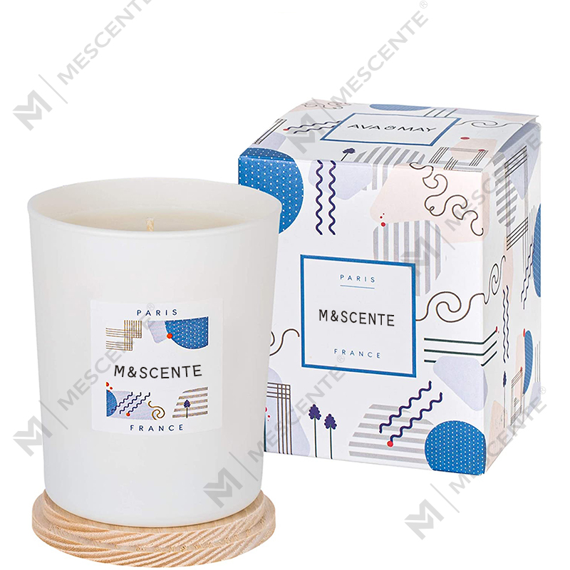 Label peribadi tersuai M&Scent dibuat lilin soya lilin wangi berwarna