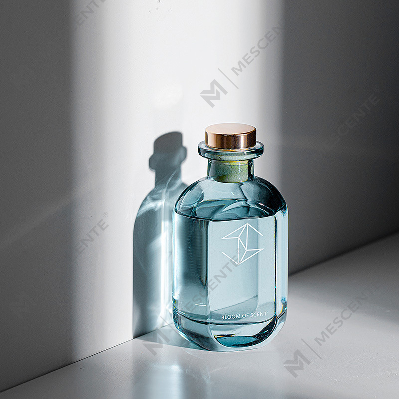 M&Scent 500ml set hadiah penyebar buluh kristal krismas, penyebar buluh rumah