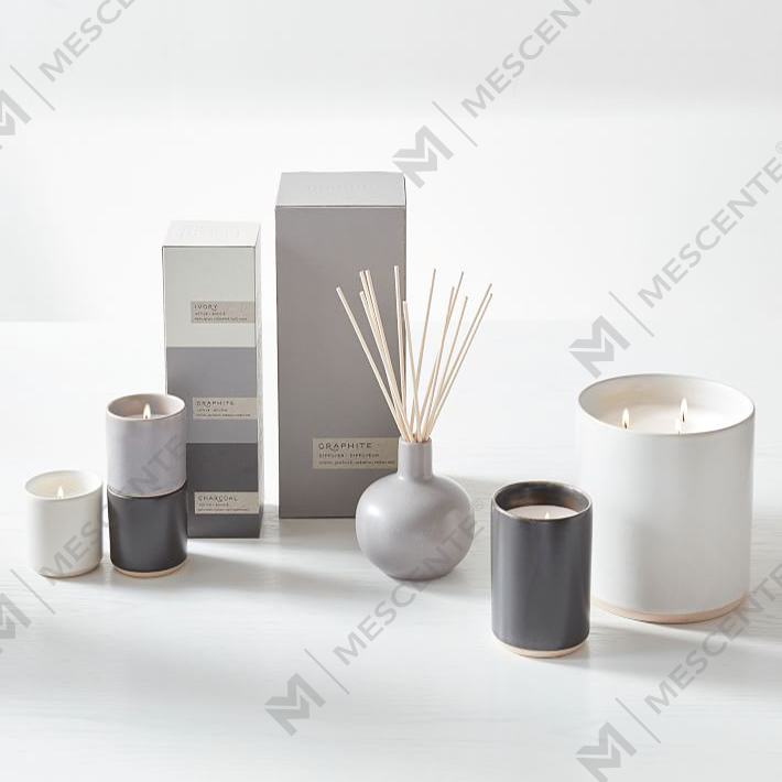 Label Peribadi Tersuai Set Hadiah Lilin Wangi Seramik Mewah A29218-Barang Berharga