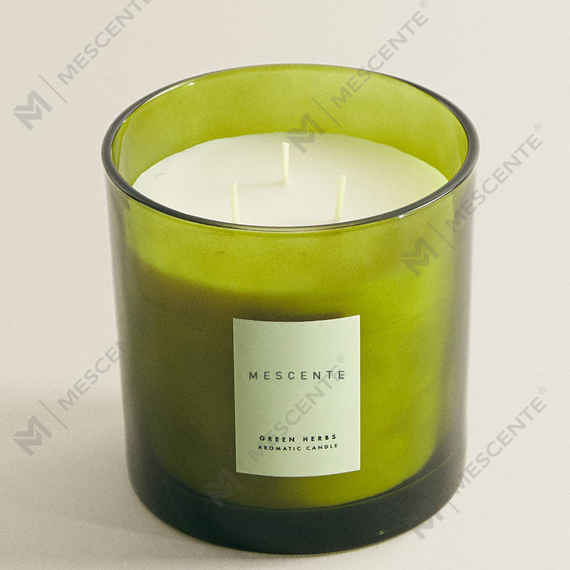 M&Scent Party Relax Scented Cendana Lilin, Lilin Lelaki Boleh Isi Semula A29273