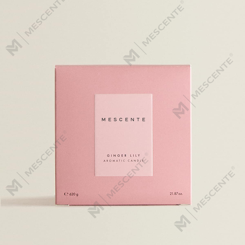 M&S cent Luxury Custom 3 Lilin Soya Wick Dengan Penutup Kayu A29273-1