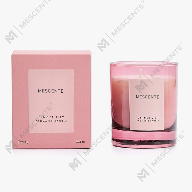 Label peribadi borong Mescente murah peribadi pukal lilin wangi lilin soya wangi dalam balang dengan penutup