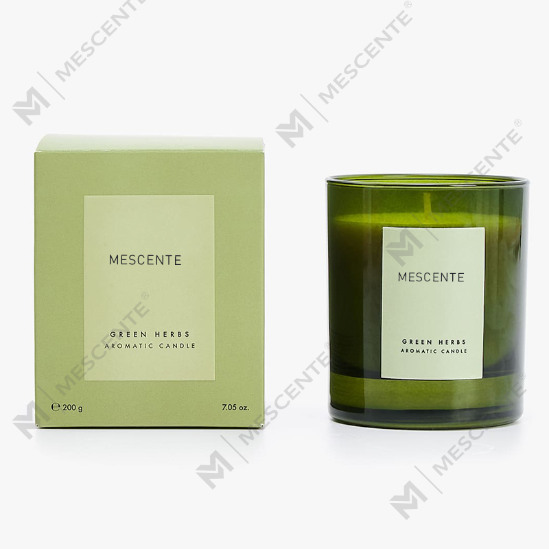 Label peribadi borong Mescente murah peribadi pukal lilin wangi lilin soya wangi dalam balang dengan penutup