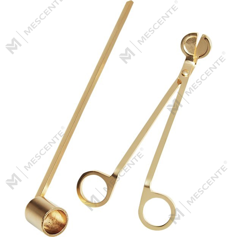 Set Snuffer Sumbu Lilin Keluli Tahan Karat Mescente A99133-2