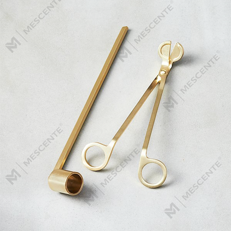 Set Snuffer Sumbu Lilin Keluli Tahan Karat Mescente A99133-2