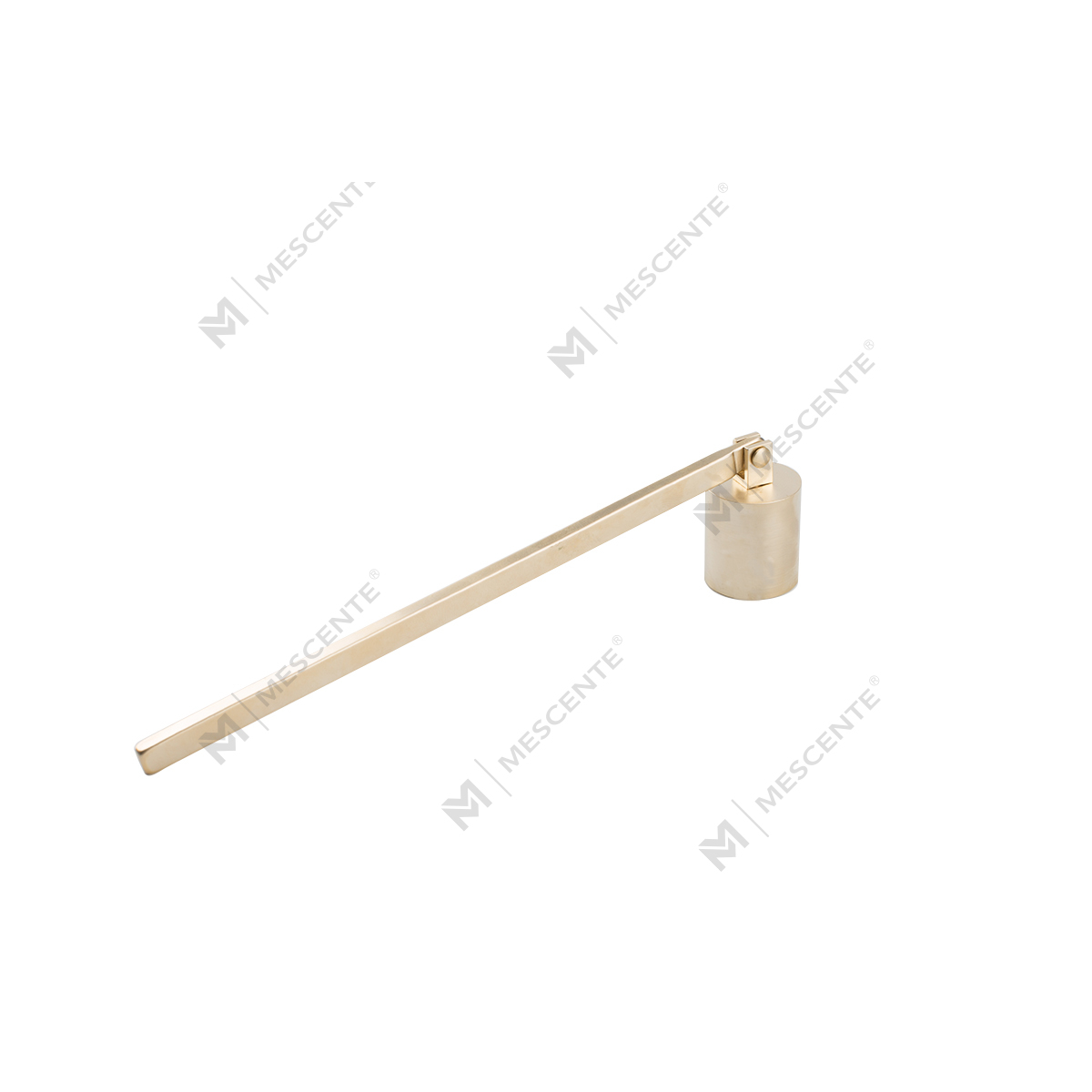 Set Snuffer Sumbu Lilin Emas Mescente Dengan Kotak Hadiah A991330-1