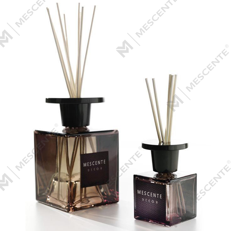 Mescente 2pk 120ml set penyebar buluh dandelion putih, set penyebar buluh label peribadi