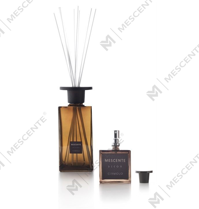 Mescente 2pk 120ml set penyebar buluh dandelion putih, set penyebar buluh label peribadi
