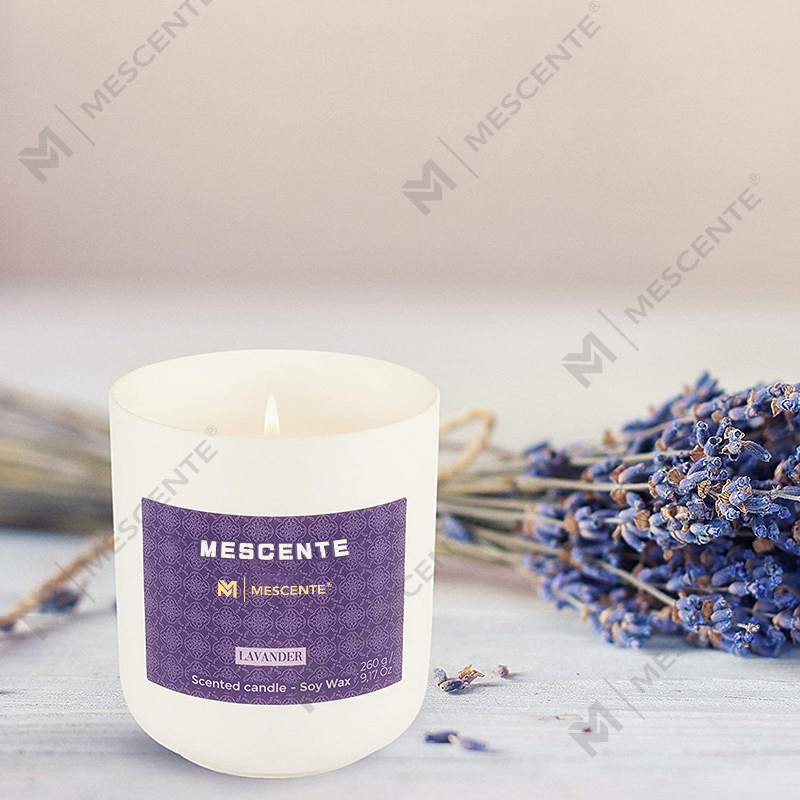 Lilin Berasaskan Soya Mini M&Scent Mason Jar, Lilin Soya Lilin Marmar Pembungkusan Mewah