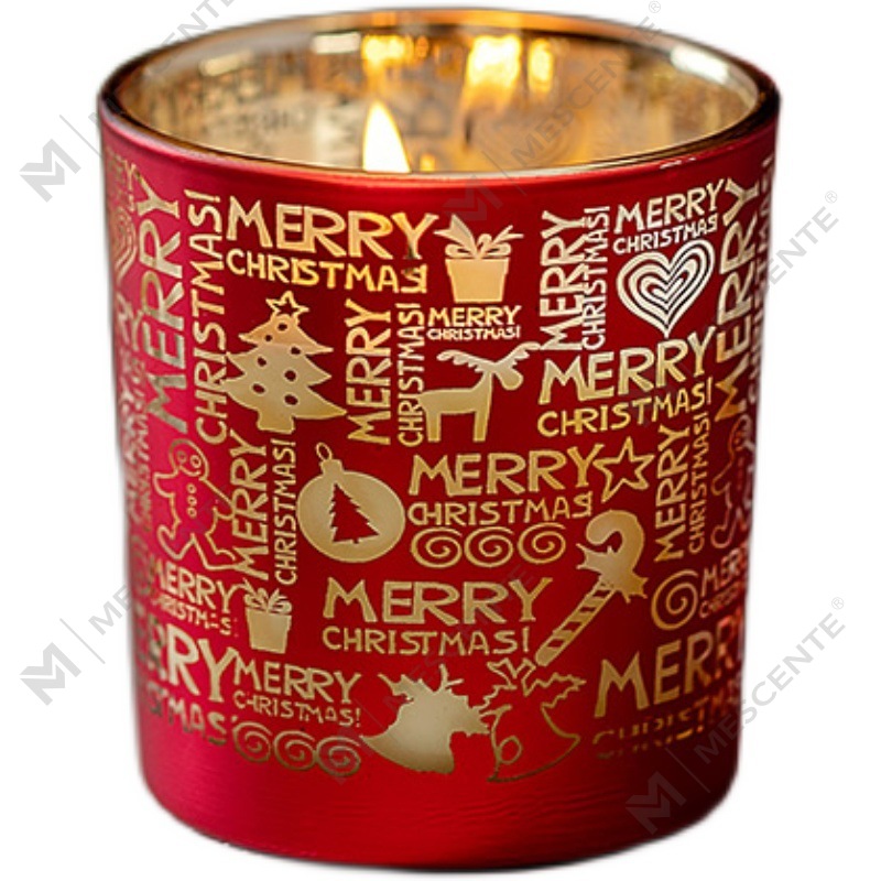 M&Scent Holiday Fragrance Krismas Tanpa Asap Starry Sky Cup Hadiah Lilin Wangi dengan Tangan