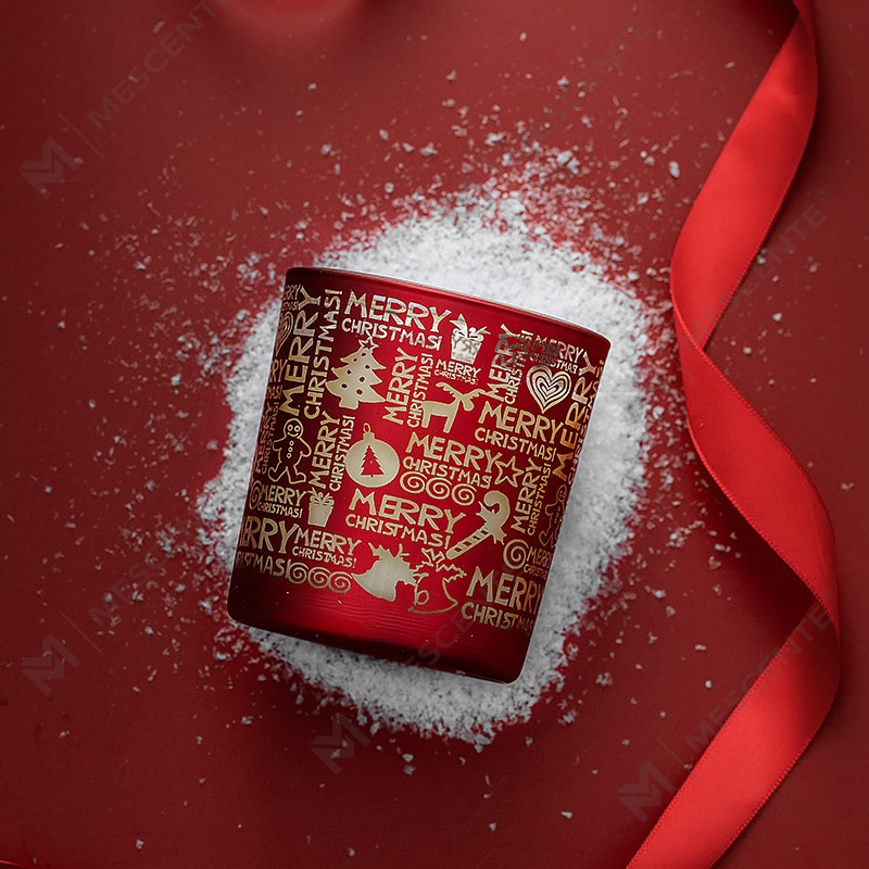 M&Scent Holiday Fragrance Krismas Tanpa Asap Starry Sky Cup Hadiah Lilin Wangi dengan Tangan