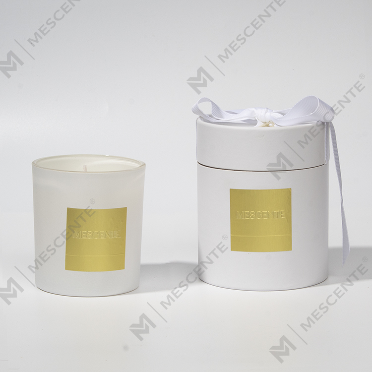 M&Scent mewah label peribadi wangi bekas lilin lilin soya balang secara pukal