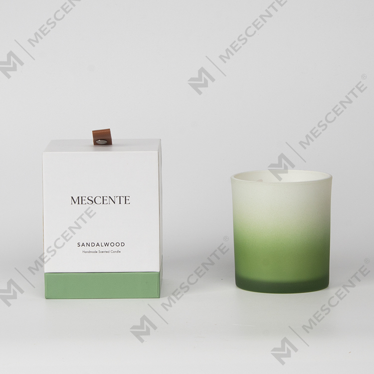Kecerunan Kaca Es Lilin Soya Wangi Besar