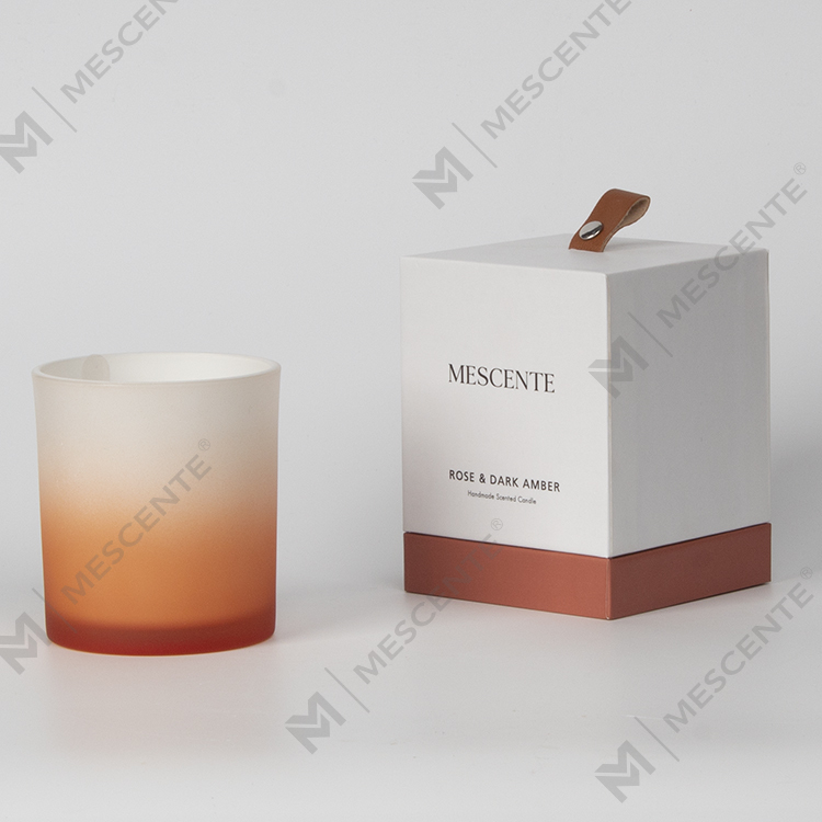 Kecerunan Kaca Es Lilin Soya Wangi Besar